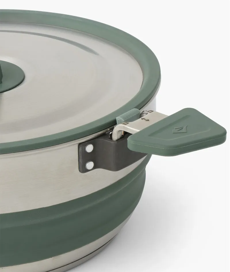 Sea To Summit Detour Stainless Steel Collapsible Pot - 3L-3