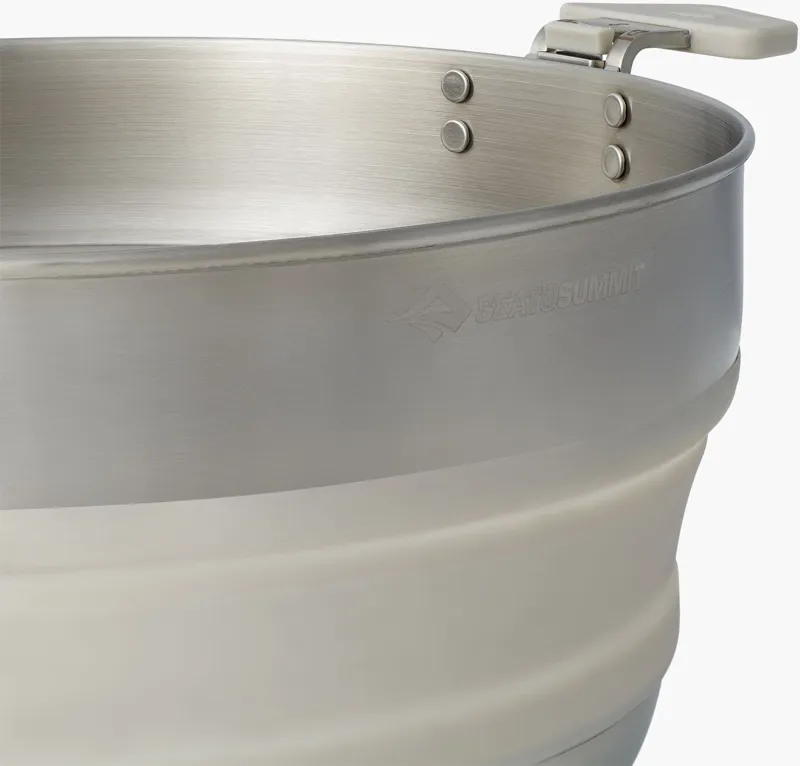 Sea To Summit Detour Stainless Steel Collapsible Pot - 5L-5