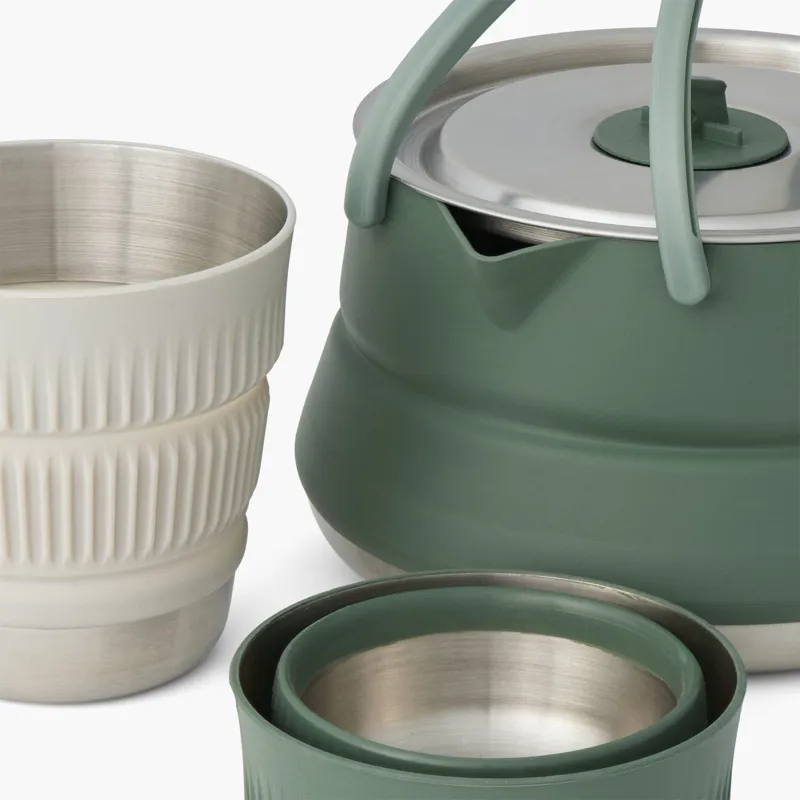 Sea To Summit Detour Stainless Steel Kettle Cook Set - 2P - 3 Piece-2
