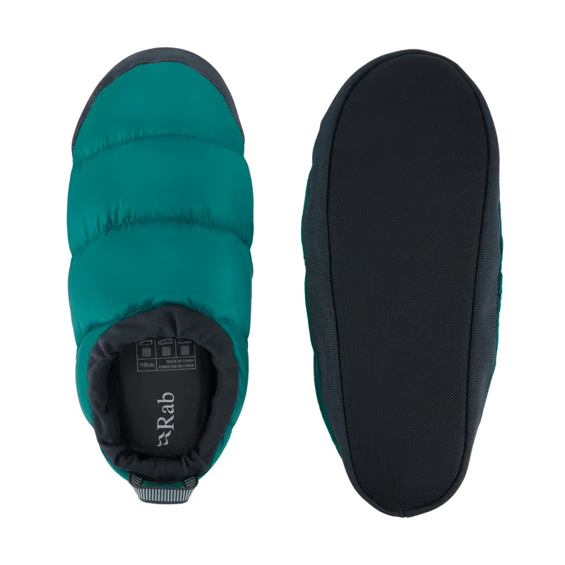 Rab Down Hut Slippers - Atlantis -1