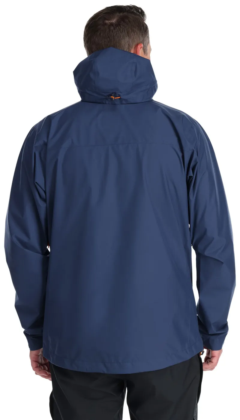 Rab Mens Downpour Eco Jacket - Deep Ink-2