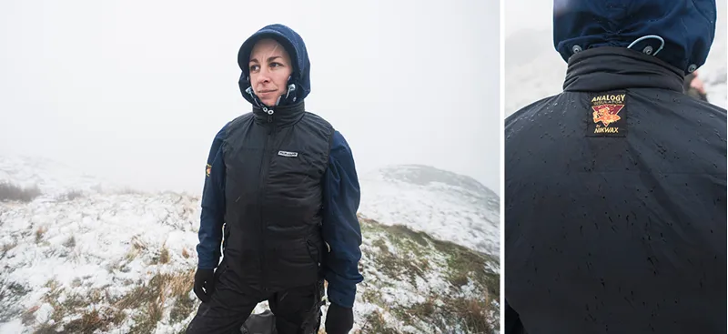 Paramo Womens Torres Medio Gilet - Black-Elderberry Lining-5