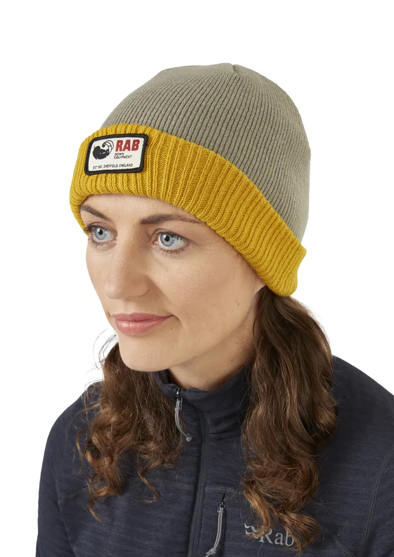 Rab Essential Beanie - Stone-Sahara-1