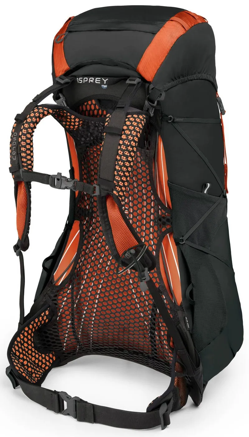 Osprey Exos 38 Rucksack - Blaze Black-1