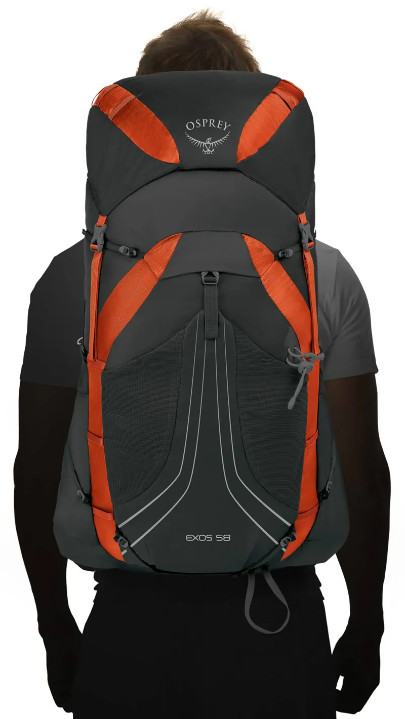 Osprey Exos 58 Rucksack - Tunnel Green-2
