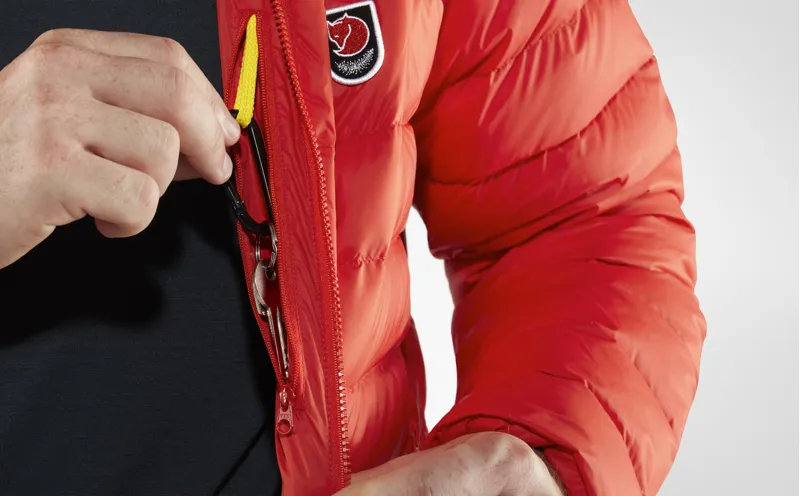 fjallraven pack down moletom com capuz