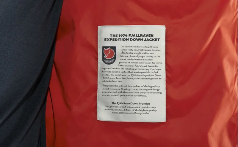 Fjallraven Mens Expedition Pack Down Hoodie - Dandelion-9