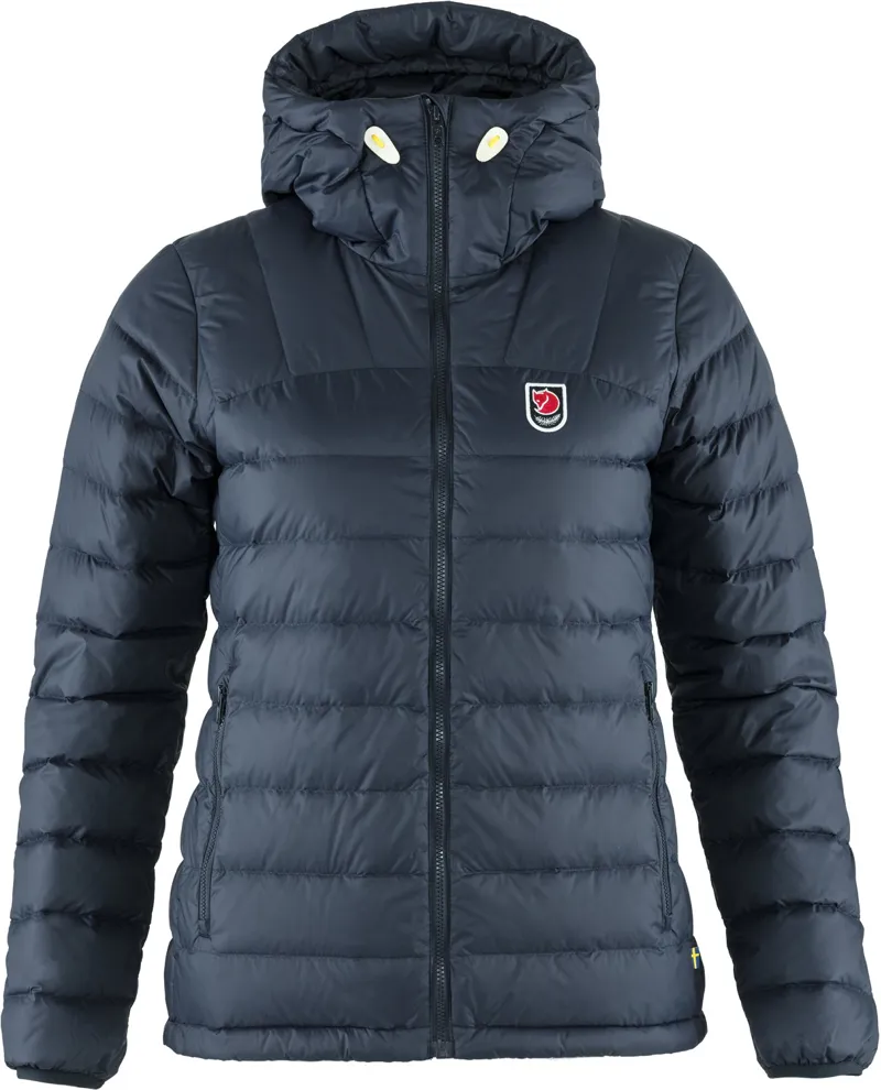 Fjallraven Womens Expedition Pack Down Hoodie - Navy