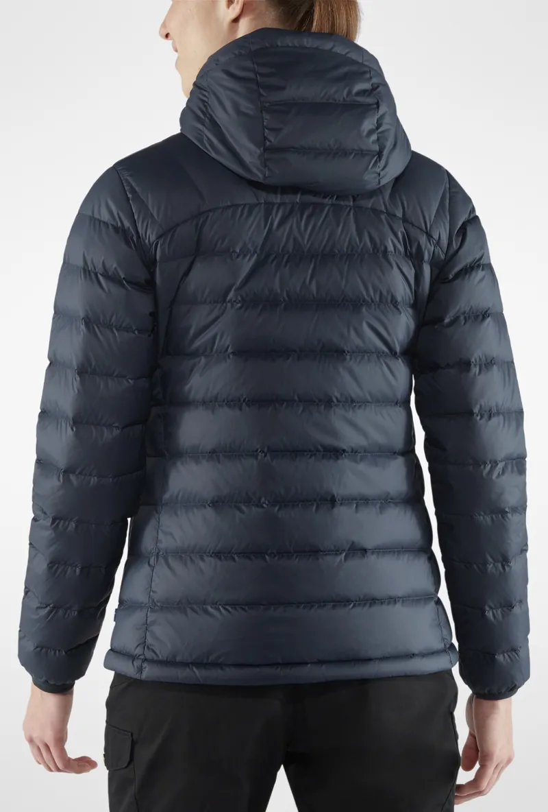 Fjallraven Womens Expedition Pack Down Hoodie - Navy-4