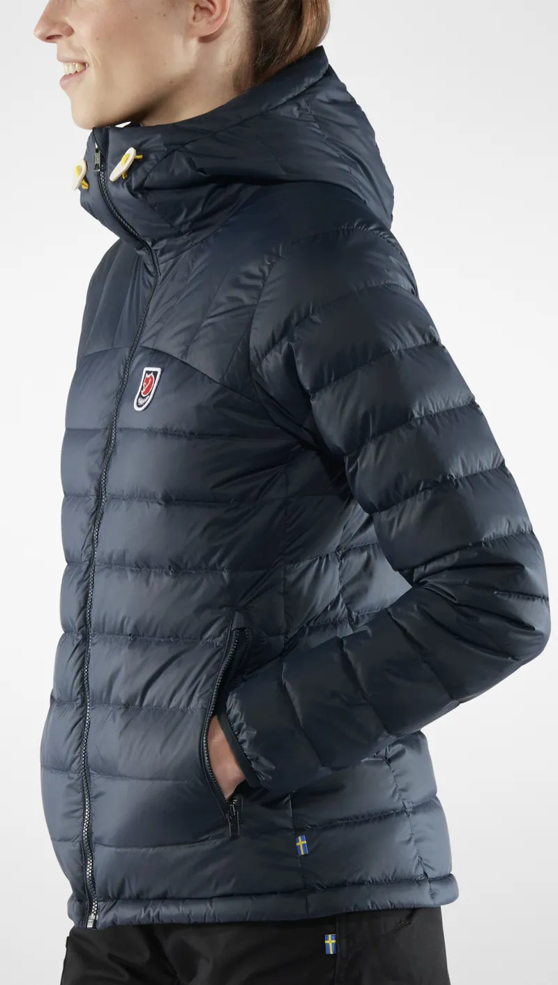 Fjallraven Womens Expedition Pack Down Hoodie - UN Blue-3