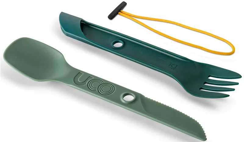 UCO Switch Spork Utensil Set - Camp Green