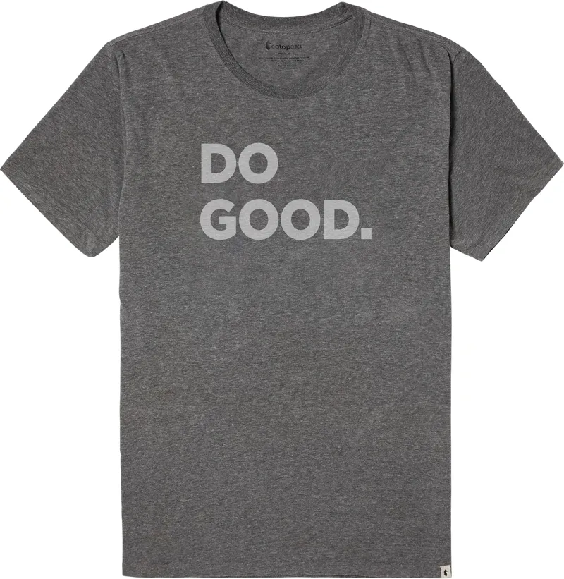 Cotopaxi Mens Do Good T-Shirt - Heather Grey