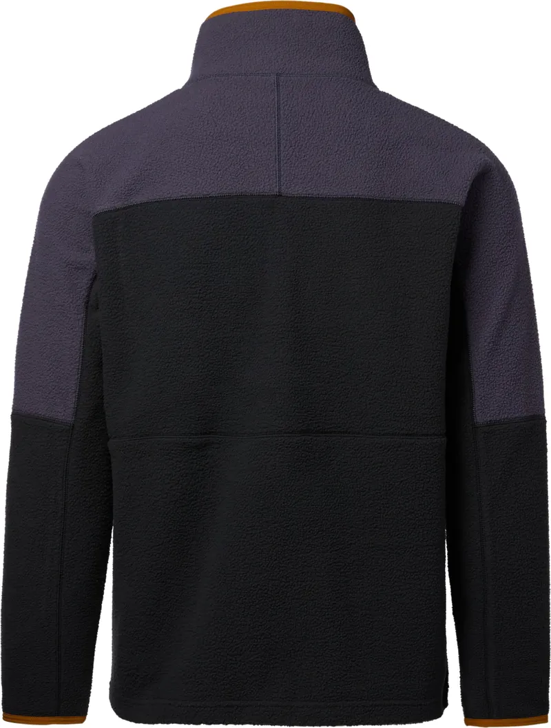 Cotopaxi Mens Abrazo Half-Zip Fleece Jacket - Graphite-Black-1