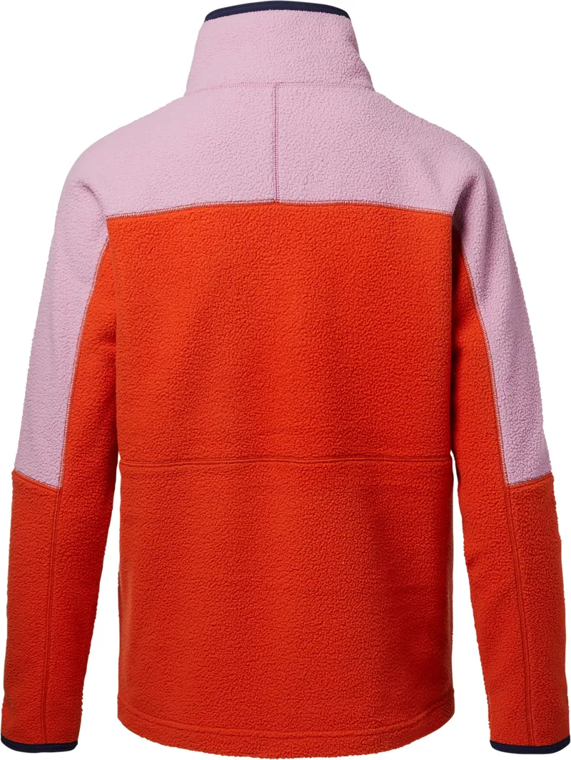 Cotopaxi Womens Dorado Half-Zip Fleece Jacket - Plum-Cayenne-1