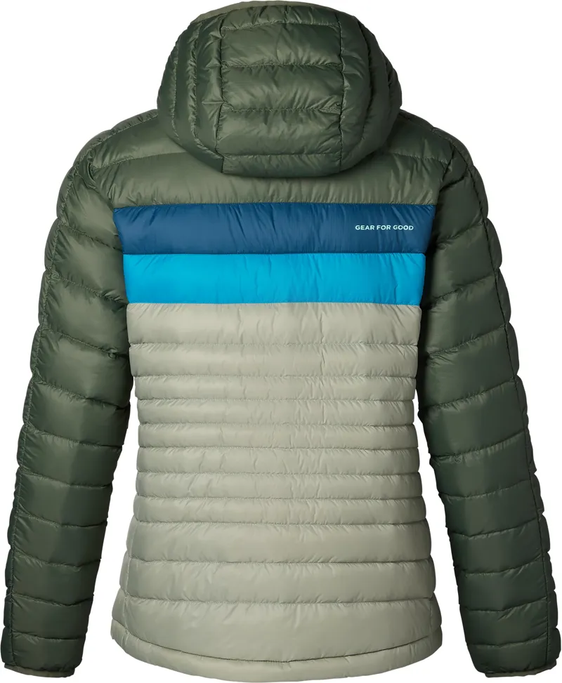 Cotopaxi Womens Fuego Down Hooded Jacket - Spruce-Brush-1
