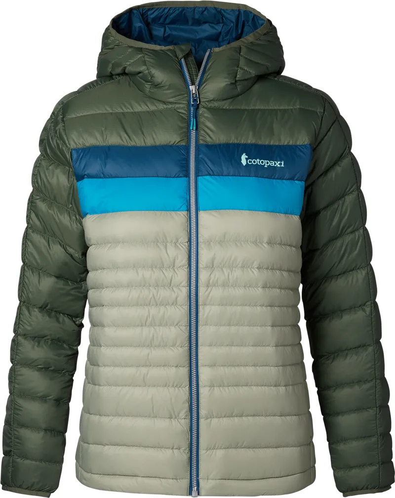 Cotopaxi Womens Fuego Down Hooded Jacket - Spruce-Brush