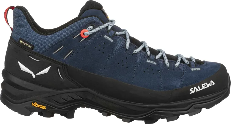 Salewa Womens Alp Trainer 2 GTX Shoes - Dark Denim-Black-1