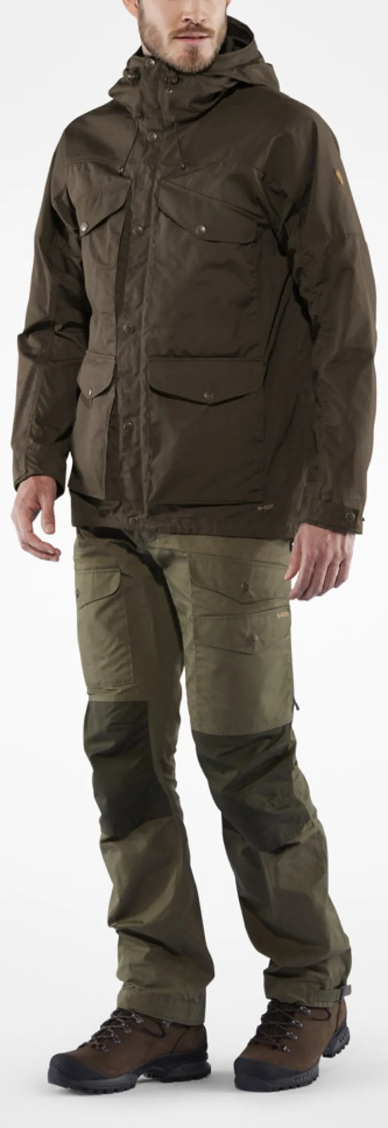 Fjallraven Mens Vidda Pro Jacket - Dark Olive-2