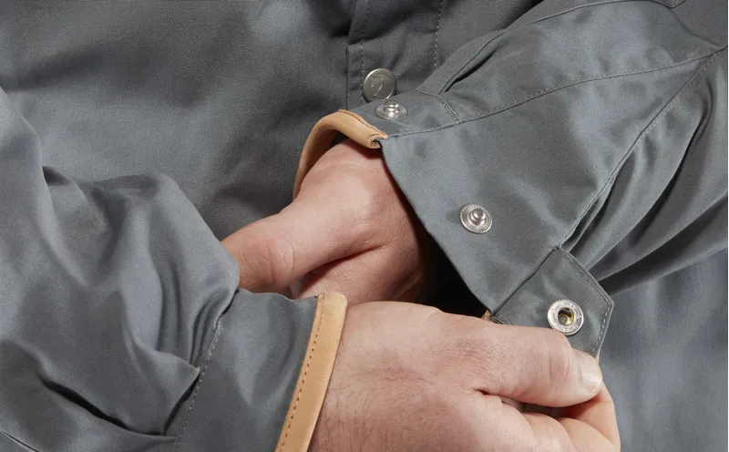 Fjallraven Mens Greenland No.1 Down Jacket - Autumn Leaf-Dark Navy-6