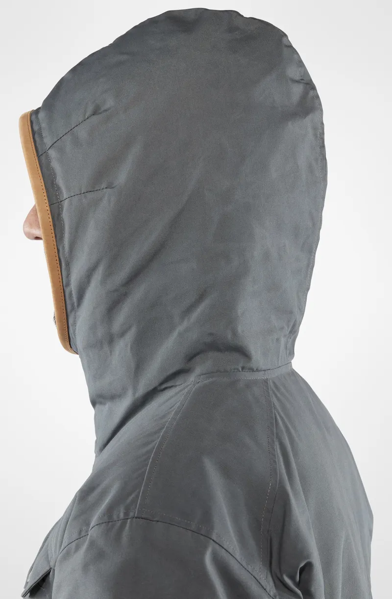 Fjallraven Mens Greenland No.1 Down Jacket - Autumn Leaf-Dark Navy-3