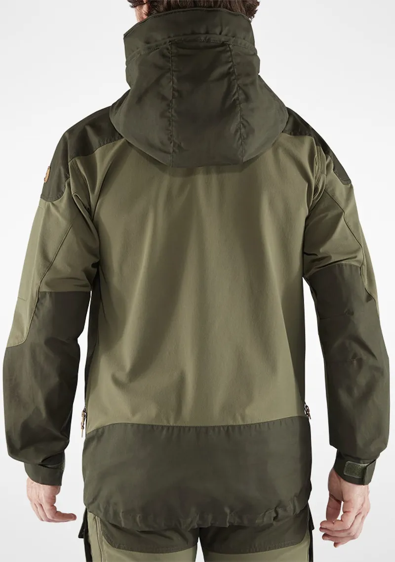 Fjallraven Mens Keb Jacket - Deep Forest / Laurel Green-4
