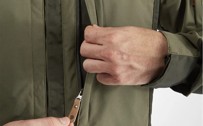 Fjallraven Mens Keb Jacket - Deep Forest / Laurel Green-9