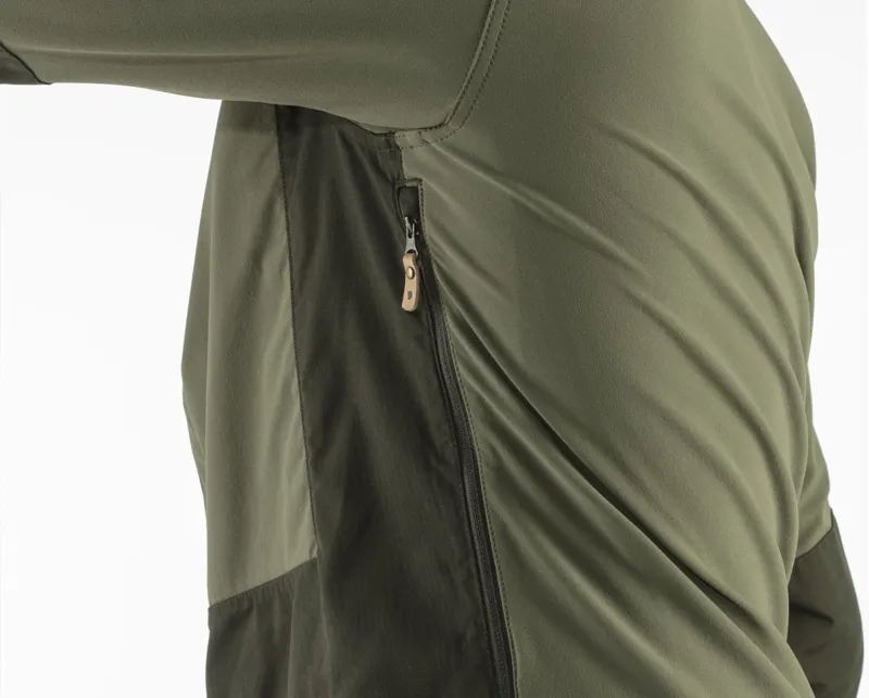 Fjallraven Mens Keb Jacket - Deep Forest / Laurel Green-6