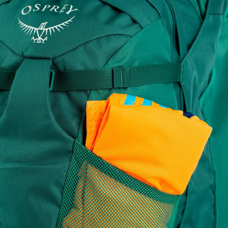 Osprey Womens Fairview 70 Travel Pack - Rainforest Green-6