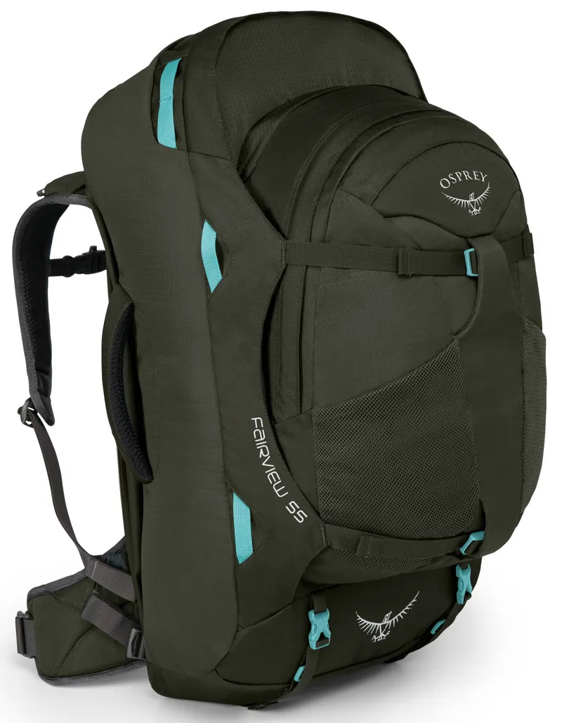 Osprey Womens Fairview 55 Travel Pack - Misty Grey-1
