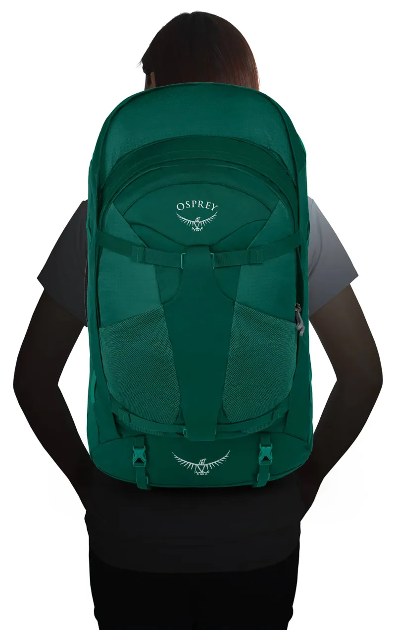 Osprey Womens Fairview 55 Travel Pack - Misty Grey-4