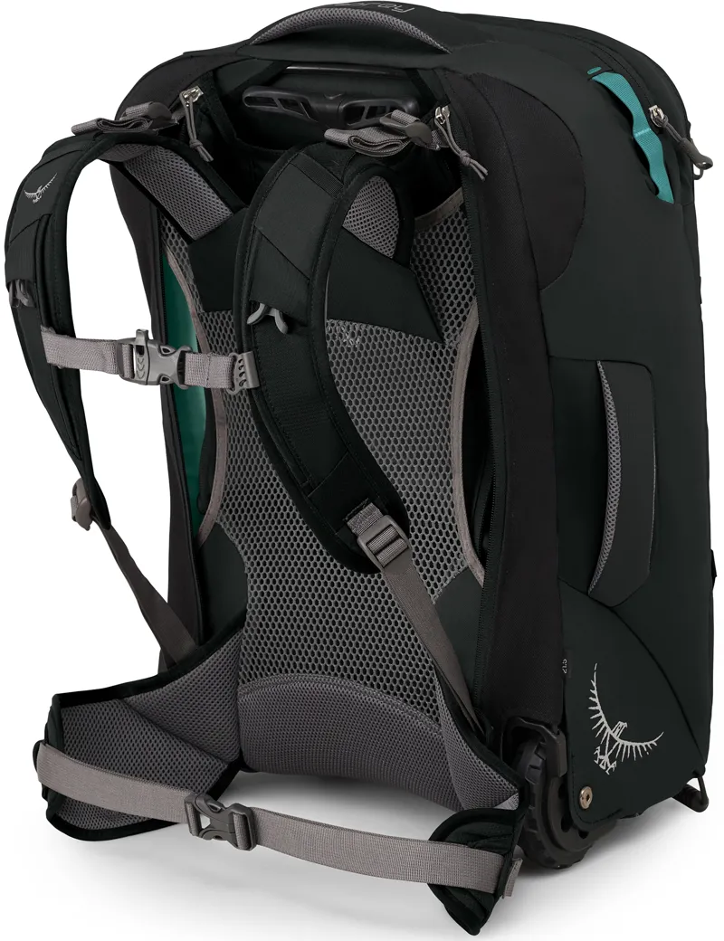 Osprey Womens Fairview Wheels 36 Travel Pack - Black-3