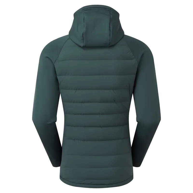 Montane Womens Composite Hoodie - Deep Forest-1