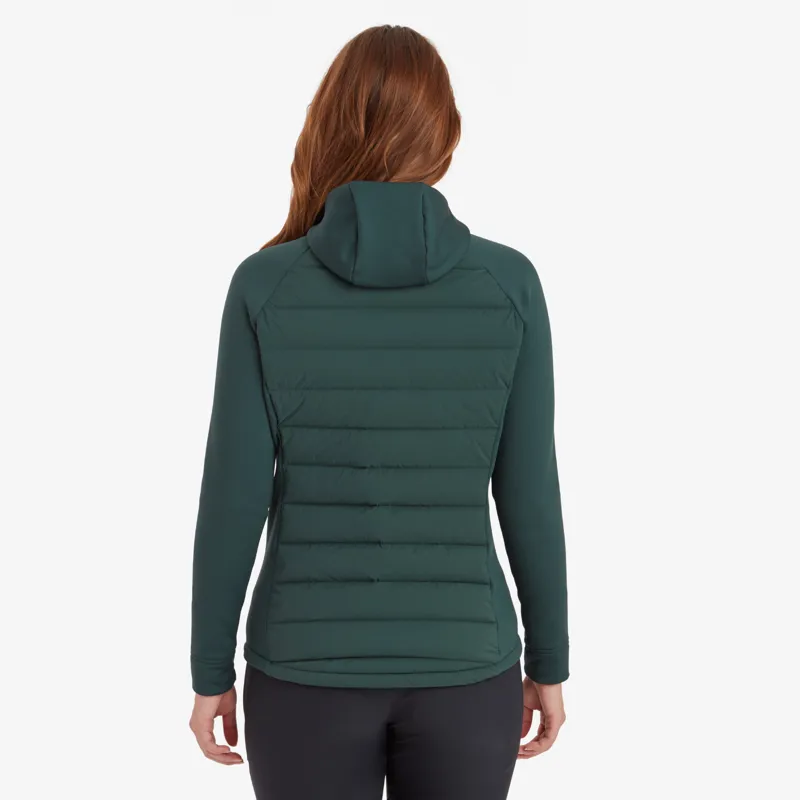 Montane Womens Composite Hoodie - Deep Forest-3