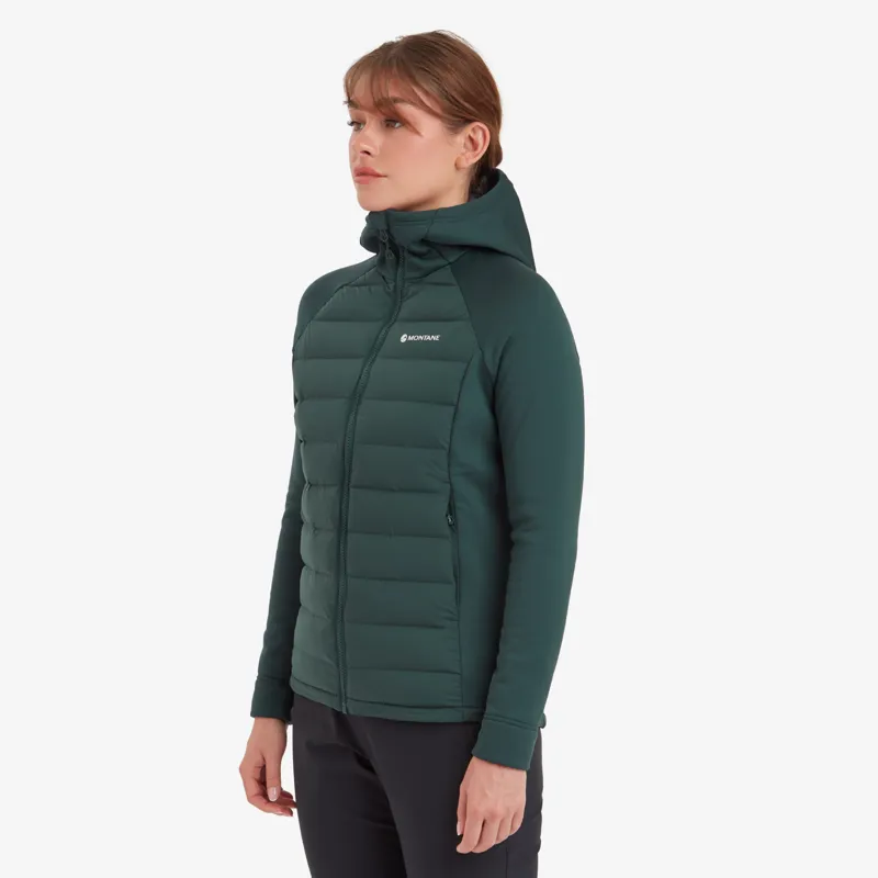 Montane Womens Composite Hoodie - Deep Forest-4