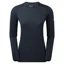 Montane Womens Dart Lite Long Sleeved T-Shirt - Eclipse Blue