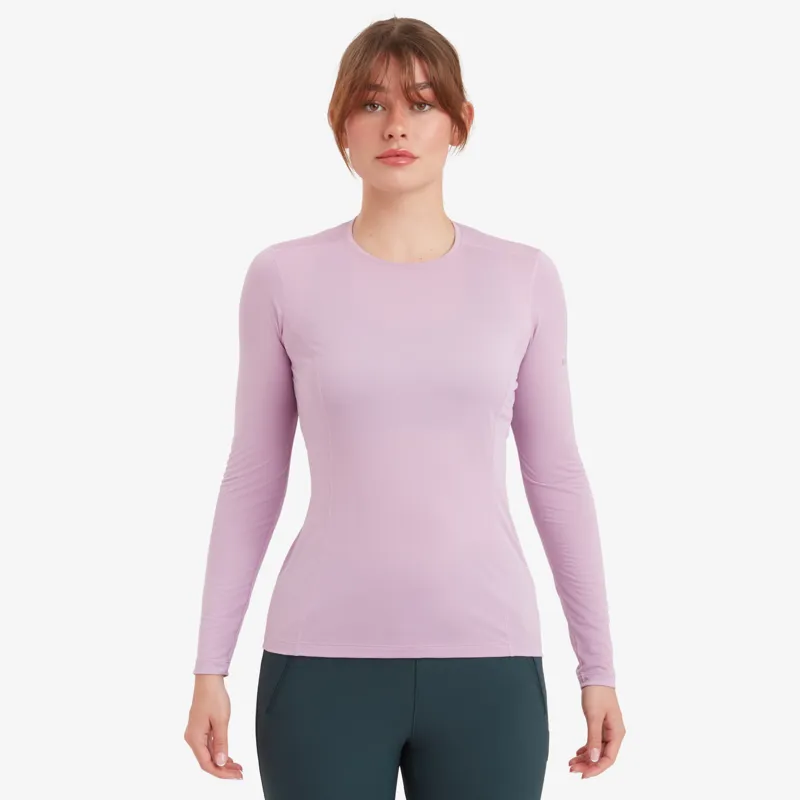 Montane Womens Dart Lite Long Sleeve T-Shirt - Allium-1