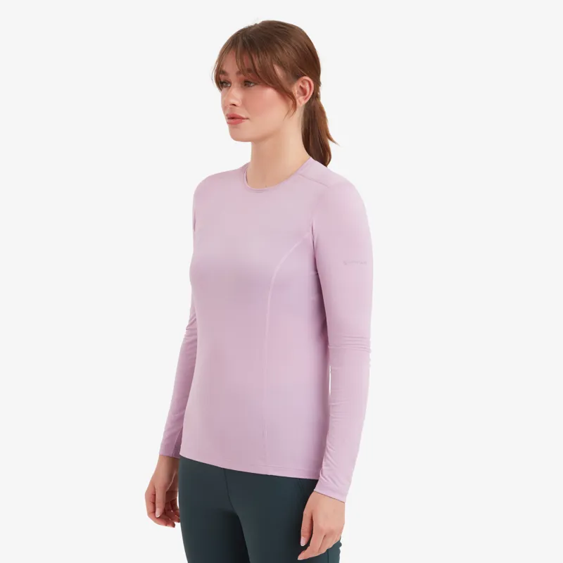 Montane Womens Dart Lite Long Sleeve T-Shirt - Allium-3