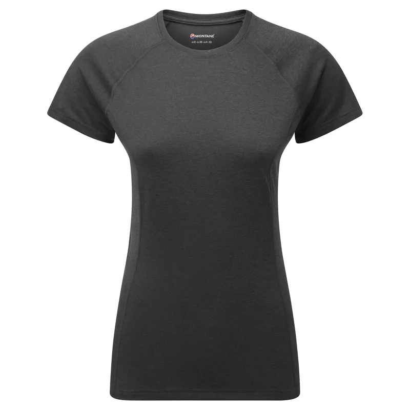 Montane Womens Dart T-Shirt - Black