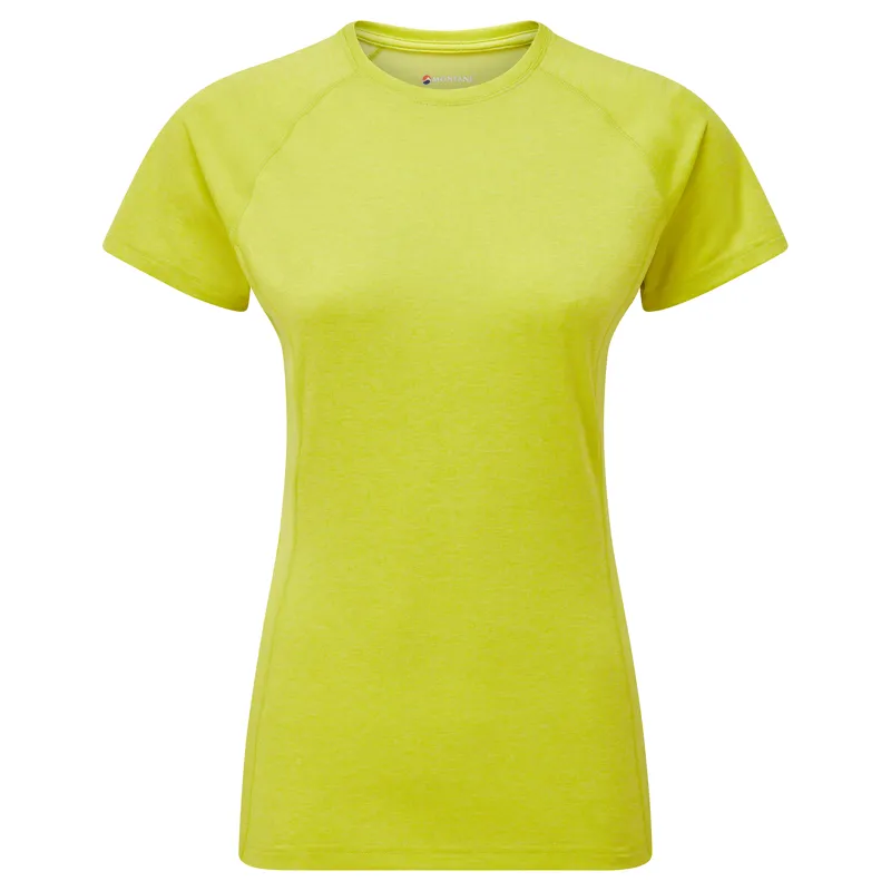 Montane Womens Dart T-Shirt - Citrus Spring