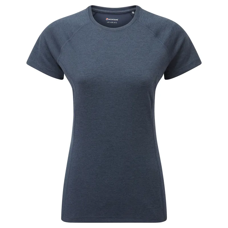 Montane Womens Dart T-Shirt - Eclipse Blue