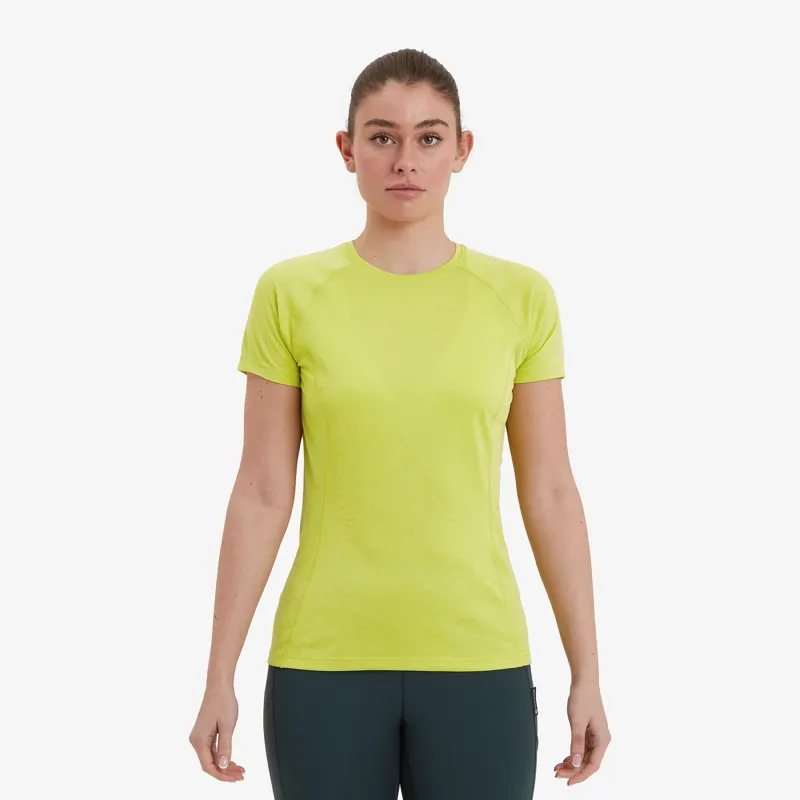 Montane Womens Dart T-Shirt - Citrus Spring-1
