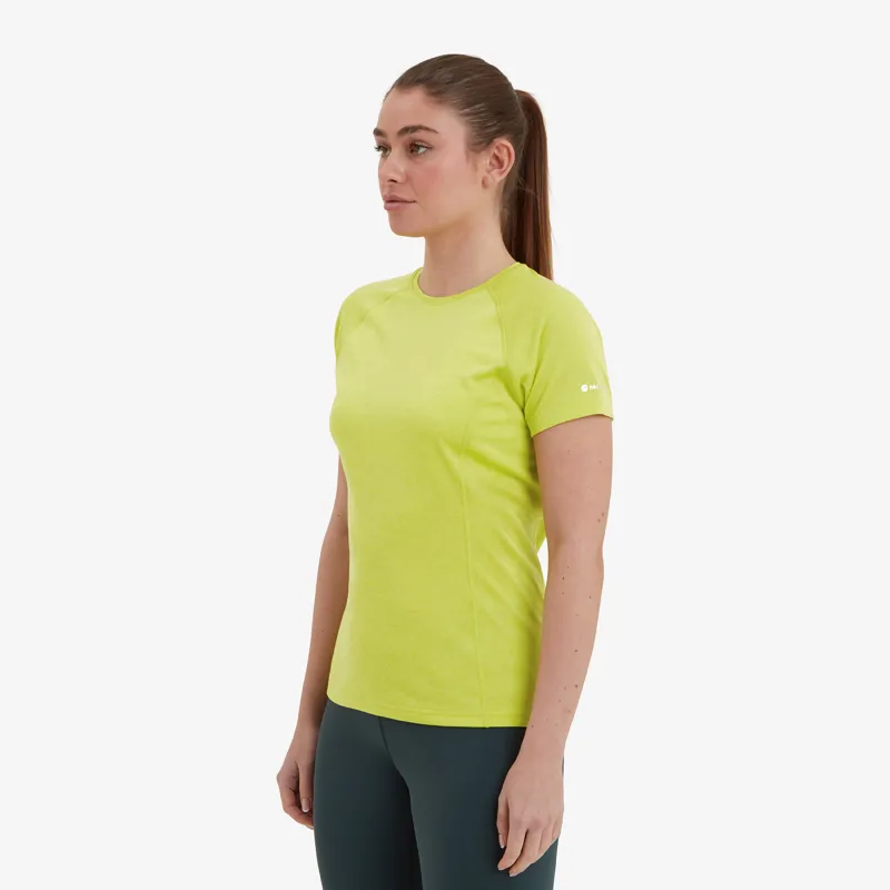 Montane Womens Dart T-Shirt - Citrus Spring-2