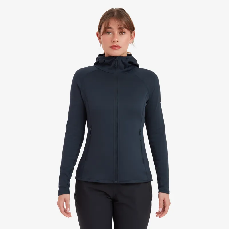 Montane Womens Fury Lite Hoodie - Eclipse Blue-2