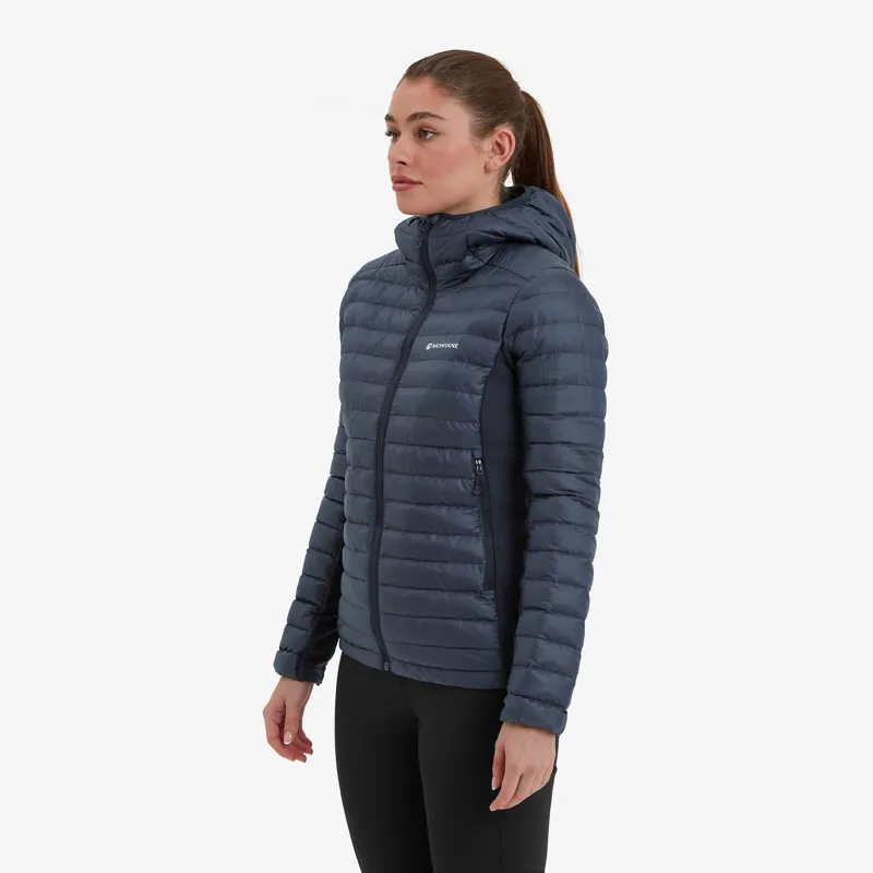 Montane Womens Icarus Lite Hoodie - Eclipse Blue-3