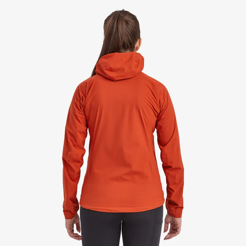 Montane Womens Minimus Lite Jacket - Saffron Red-3