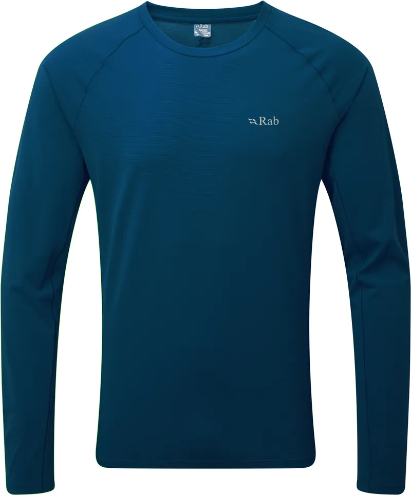 Rab Mens Force LS Tee - Ink
