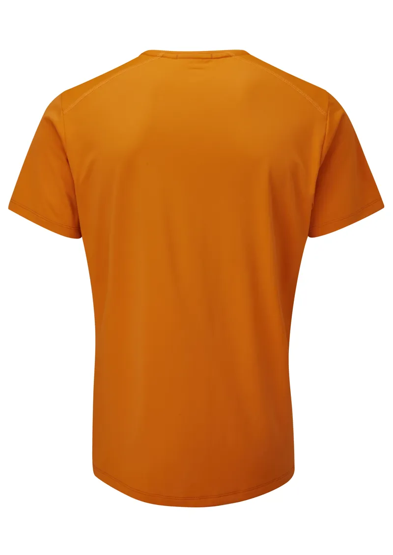 Rab Mens Force Short Sleeve Tee - Marmalade-1