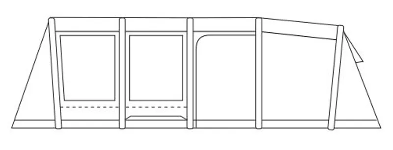 Outdoor Revolution Camp Star 700SE Inflatable Tent Bundle Deal - 2023 Model-3