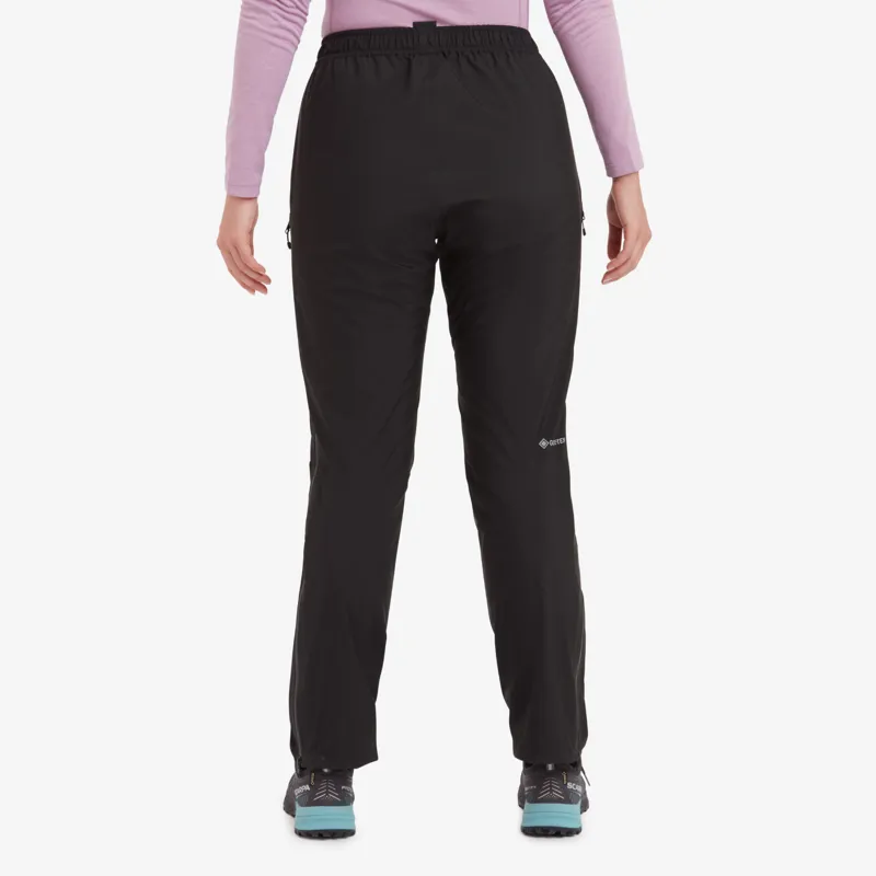 Montane Womens Solution Overtrousers  - Black-2
