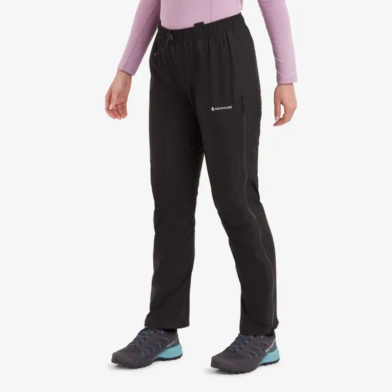 Montane Womens Solution Overtrousers  - Black-3